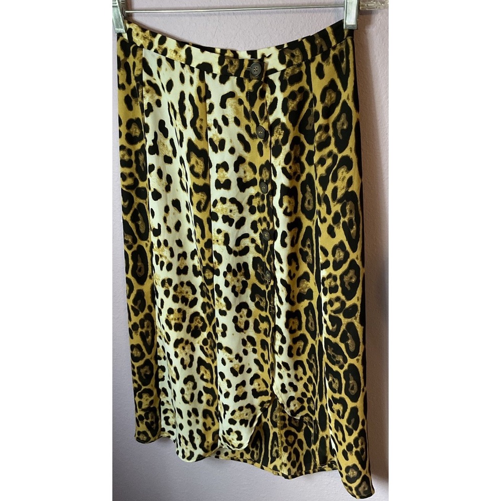 Buddylove Buddy Love Animal Print Brown Gold Skirt‎ Size Small New with Tags